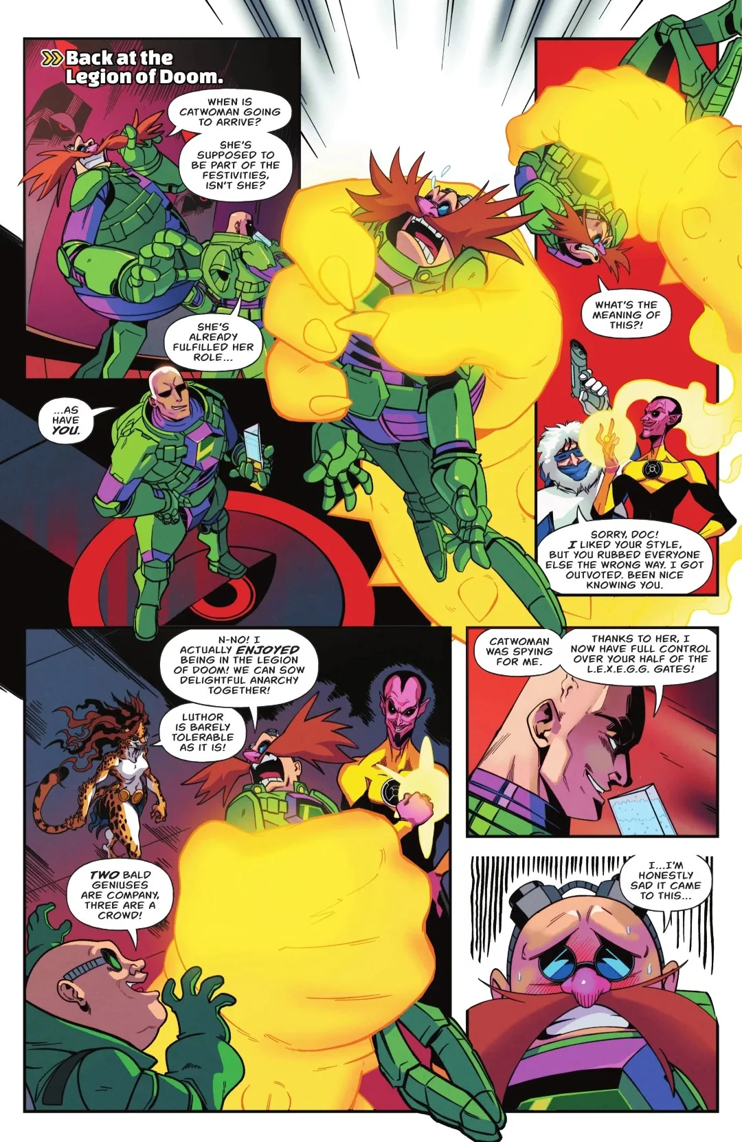 DC x Sonic the Hedgehog Metal Legion Issue 3 (2026) - Read Free Comics Online in HD Quality page 7