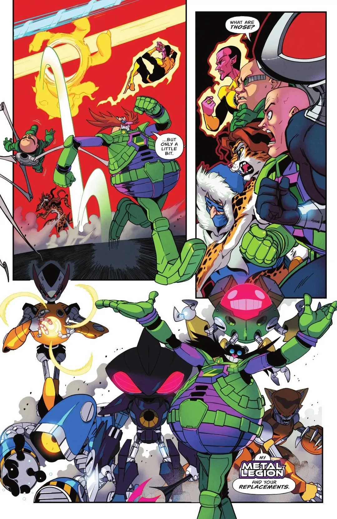 DC x Sonic the Hedgehog Metal Legion Issue 3 (2026) - Read Free Comics Online in HD Quality page 8