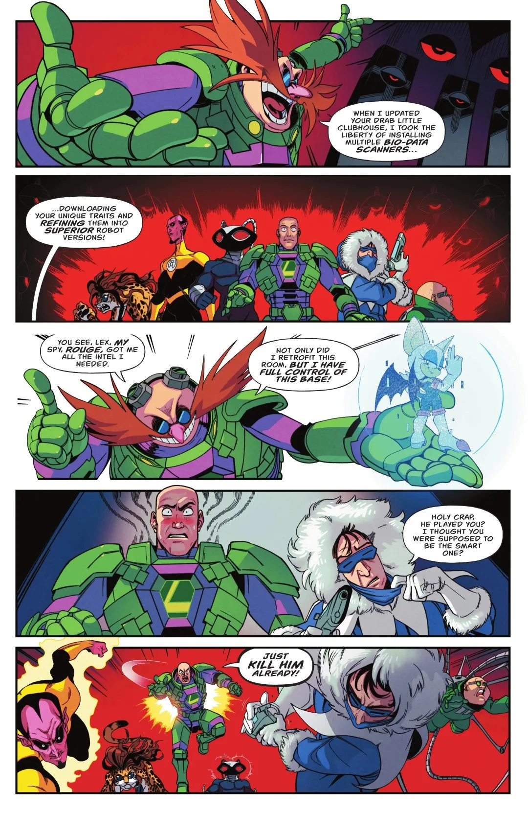 DC x Sonic the Hedgehog Metal Legion Issue 3 (2026) - Read Free Comics Online in HD Quality page 9