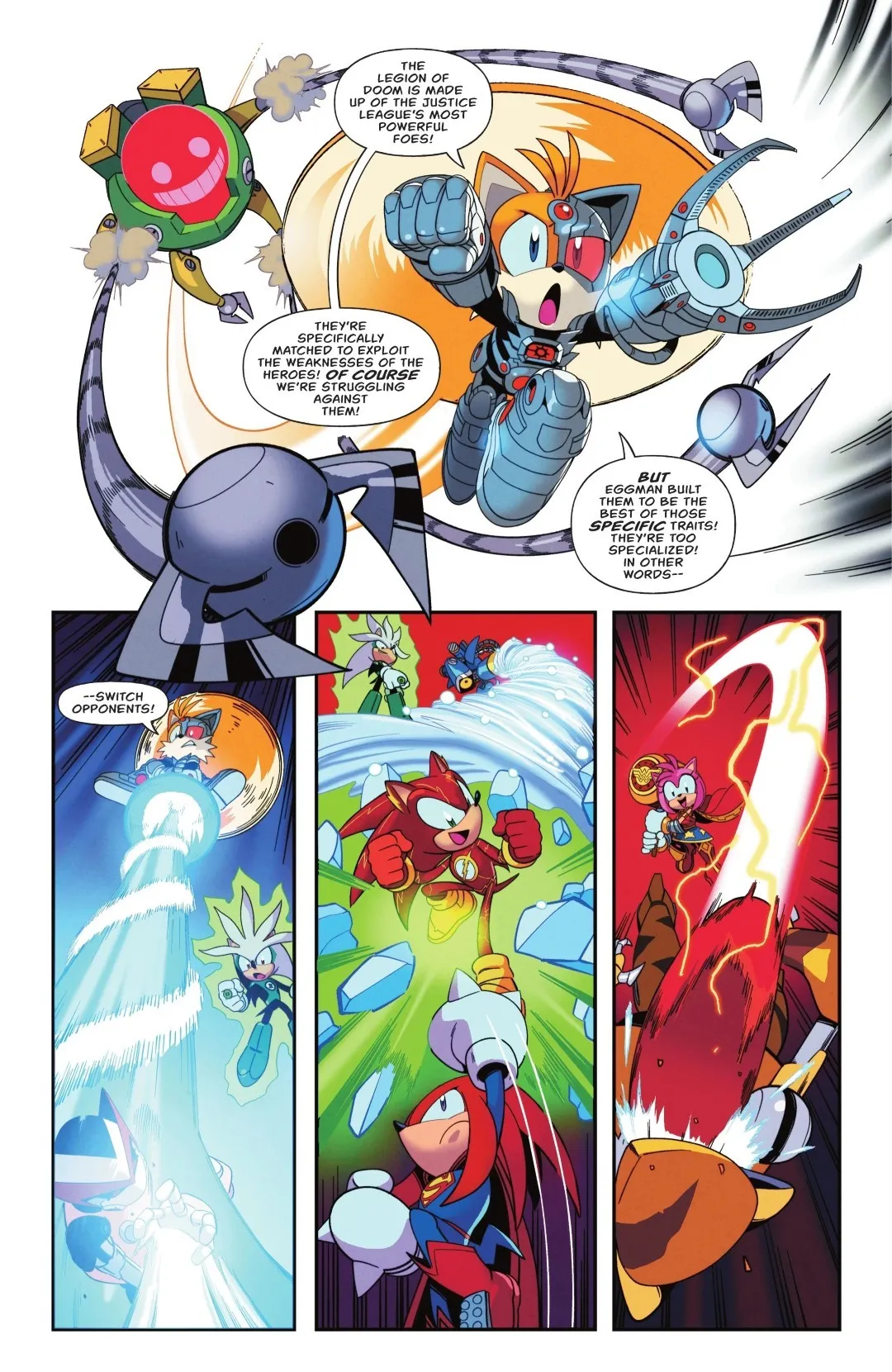 DC x Sonic the Hedgehog Metal Legion Issue 4 (2026) - Read Free Comics Online in HD Quality page 10