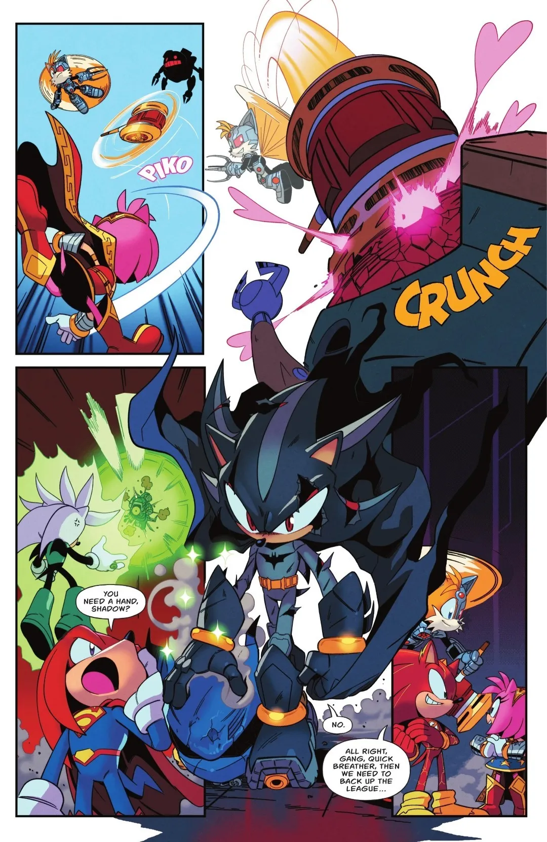 DC x Sonic the Hedgehog Metal Legion Issue 4 (2026) - Read Free Comics Online in HD Quality page 11