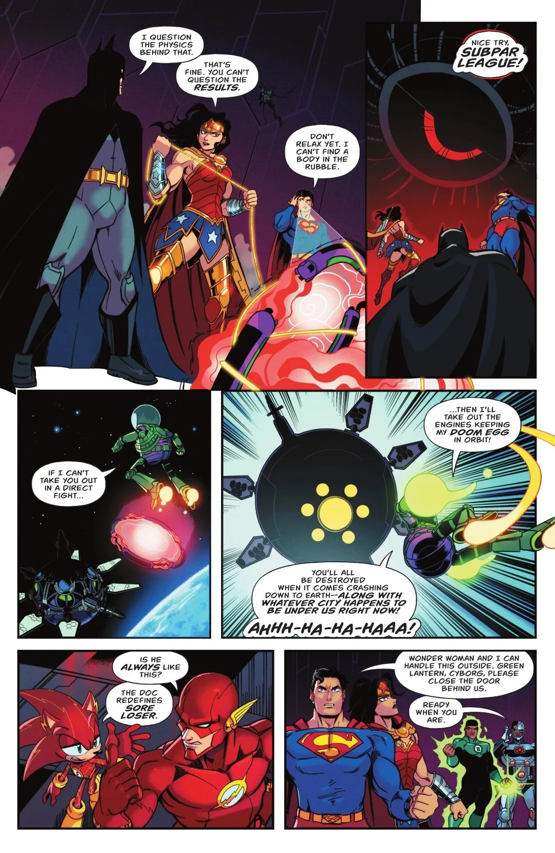 DC x Sonic the Hedgehog Metal Legion Issue 4 (2026) - Read Free Comics Online in HD Quality page 15
