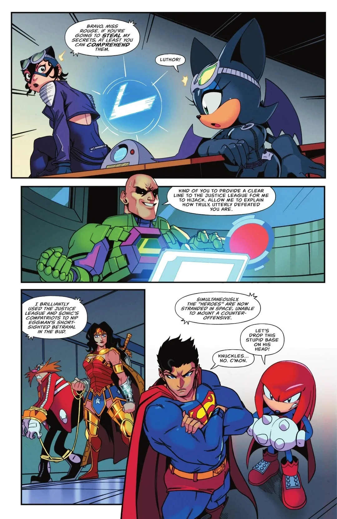 DC x Sonic the Hedgehog Metal Legion Issue 4 (2026) - Read Free Comics Online in HD Quality page 19