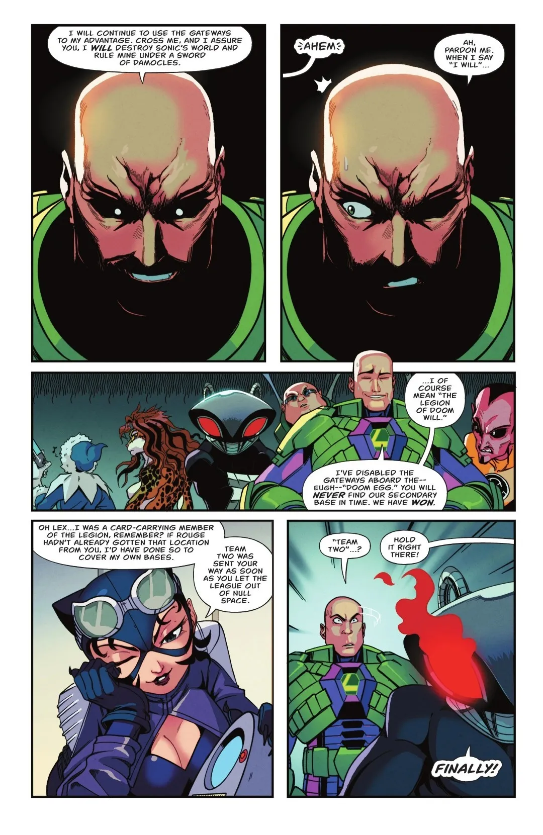 DC x Sonic the Hedgehog Metal Legion Issue 4 (2026) - Read Free Comics Online in HD Quality page 20