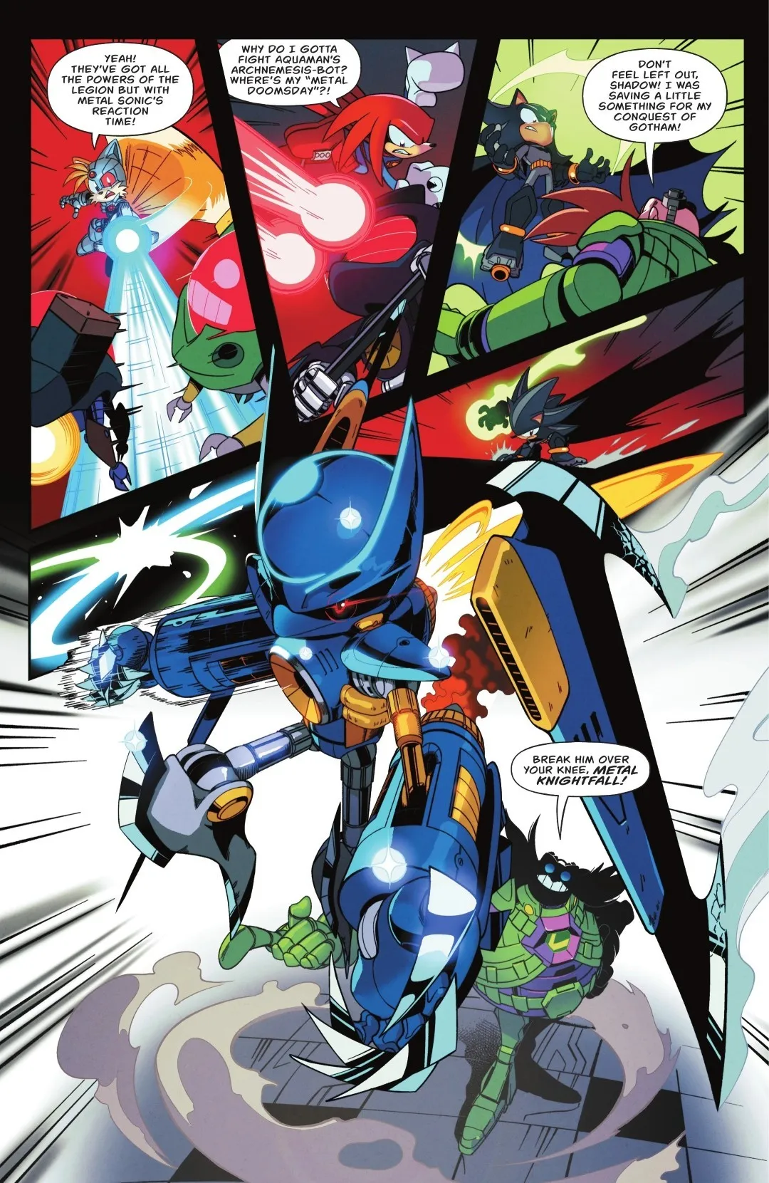 DC x Sonic the Hedgehog Metal Legion Issue 4 (2026) - Read Free Comics Online in HD Quality page 5