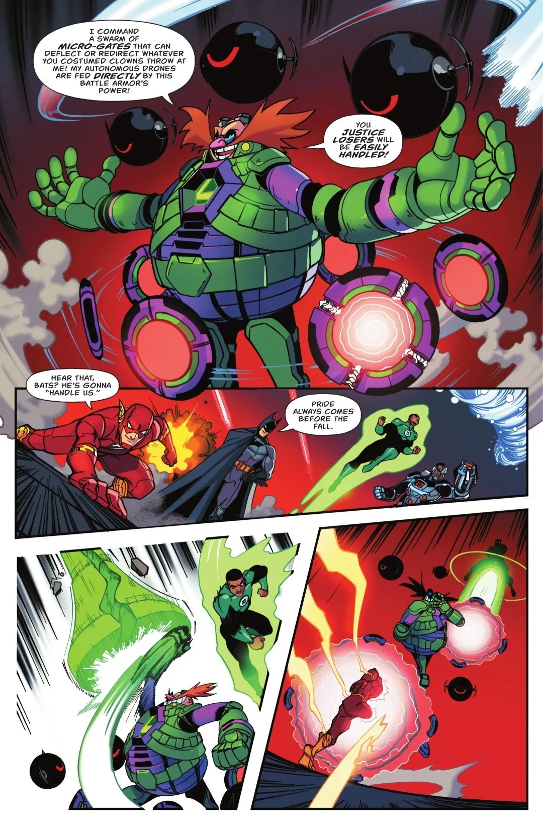 DC x Sonic the Hedgehog Metal Legion Issue 4 (2026) - Read Free Comics Online in HD Quality page 7