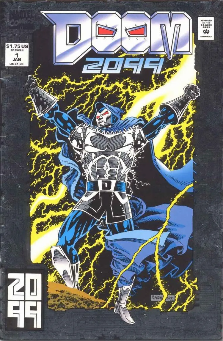 Doom 2099 Issue 1 (1993) - Read Free Comics Online in HD Quality page 1