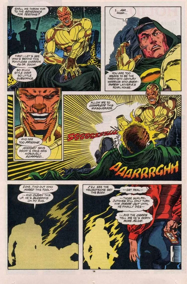 Doom 2099 Issue 1 (1993) - Read Free Comics Online in HD Quality page 12