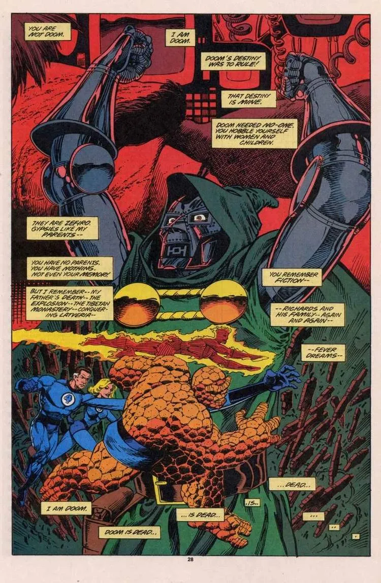Doom 2099 Issue 1 (1993) - Read Free Comics Online in HD Quality page 21