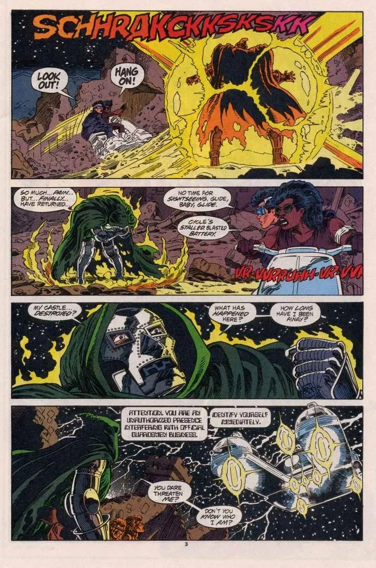 Doom 2099 Issue 1 (1993) - Read Free Comics Online in HD Quality page 4