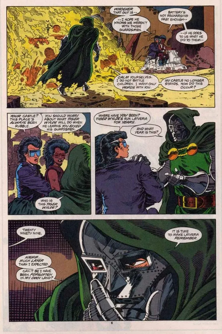 Doom 2099 Issue 1 (1993) - Read Free Comics Online in HD Quality page 6