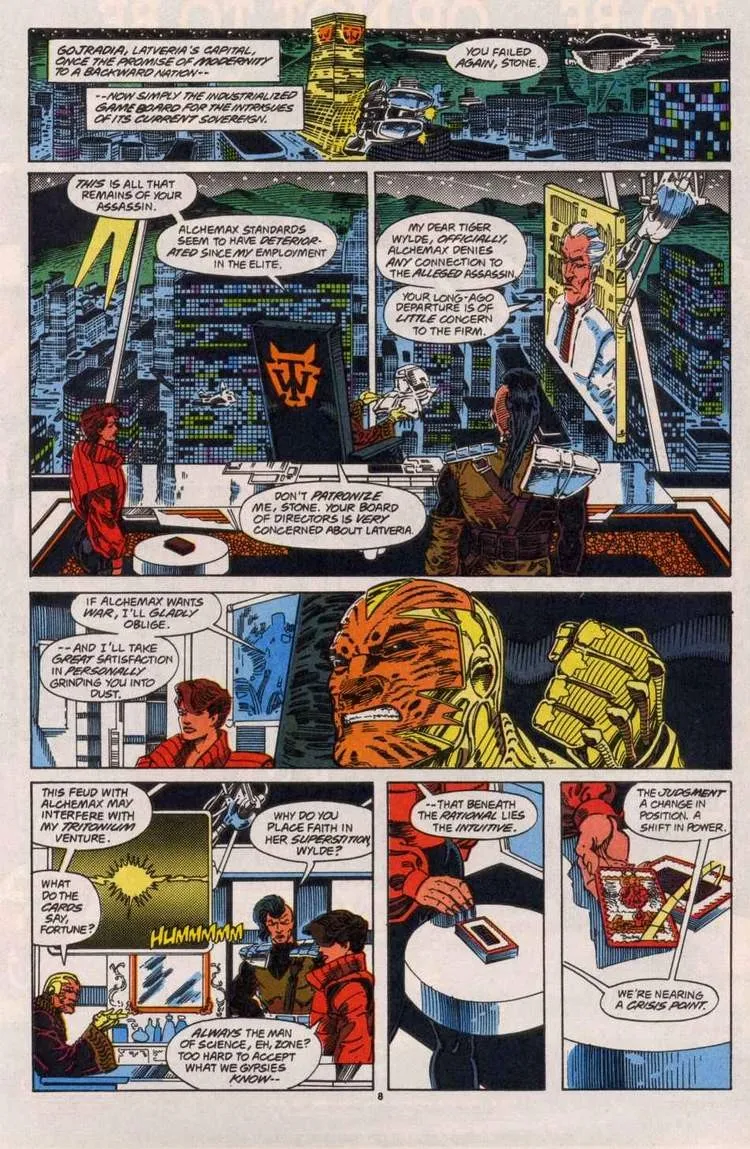 Doom 2099 Issue 1 (1993) - Read Free Comics Online in HD Quality page 7