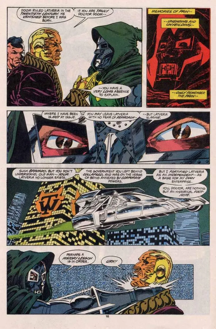 Doom 2099 Issue 1 (1993) - Read Free Comics Online in HD Quality page 9