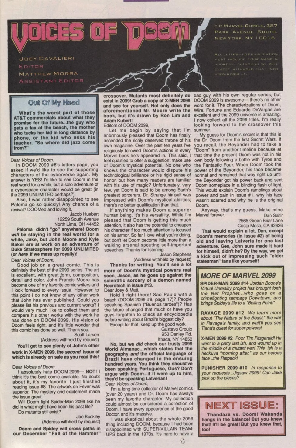Doom 2099 Issue 11 (1993) - Read Free Comics Online in HD Quality page 25