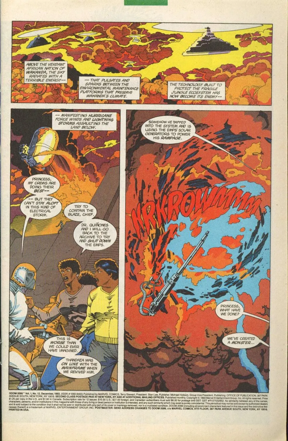 Doom 2099 Issue 12 (1993) - Read Free Comics Online in HD Quality page 2