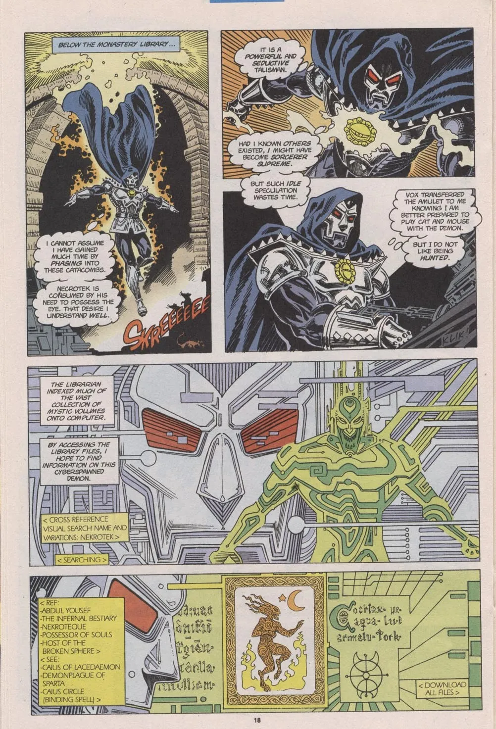 Doom 2099 Issue 13 (1994) - Read Free Comics Online in HD Quality page 15