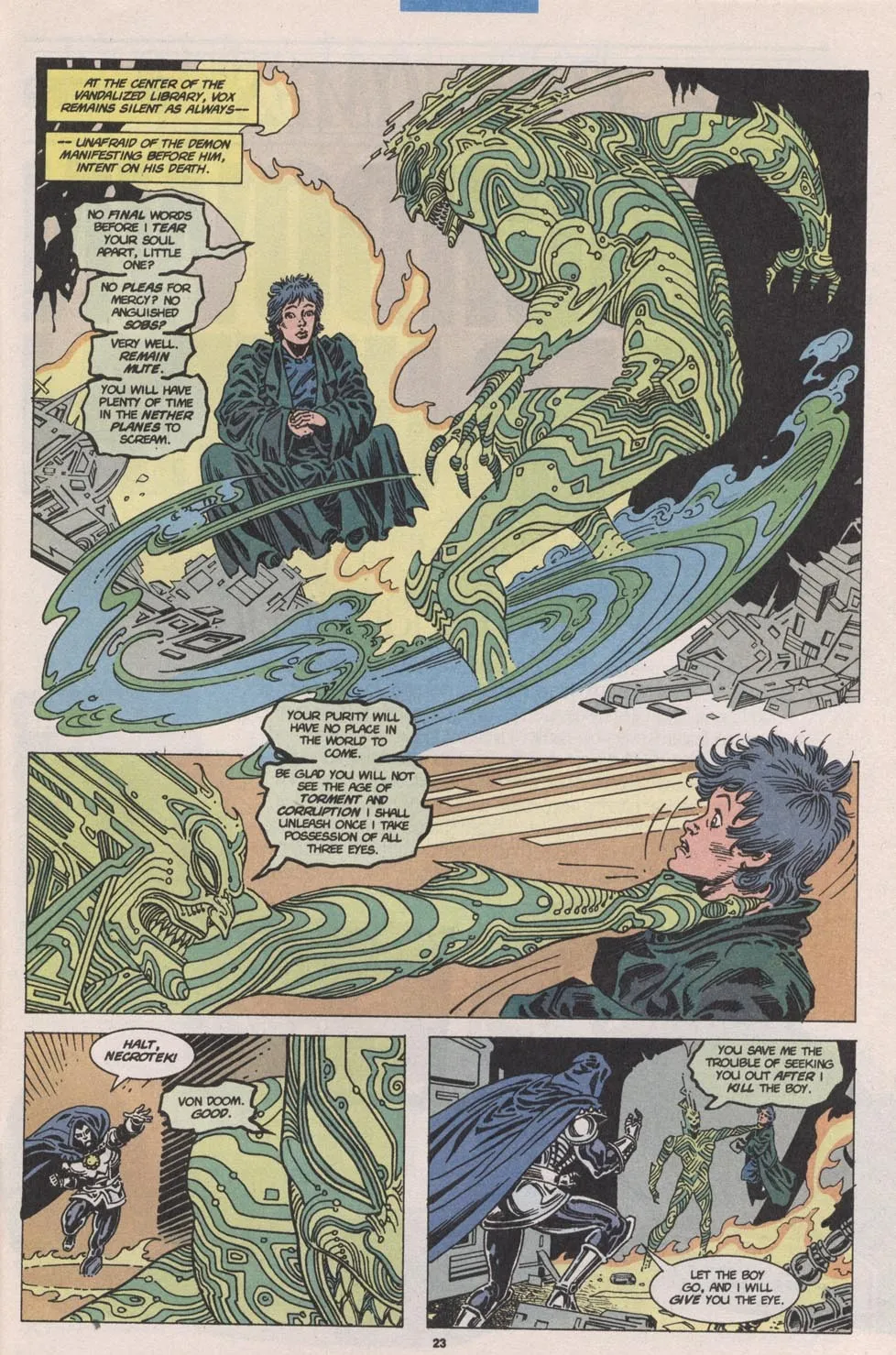 Doom 2099 Issue 13 (1994) - Read Free Comics Online in HD Quality page 19