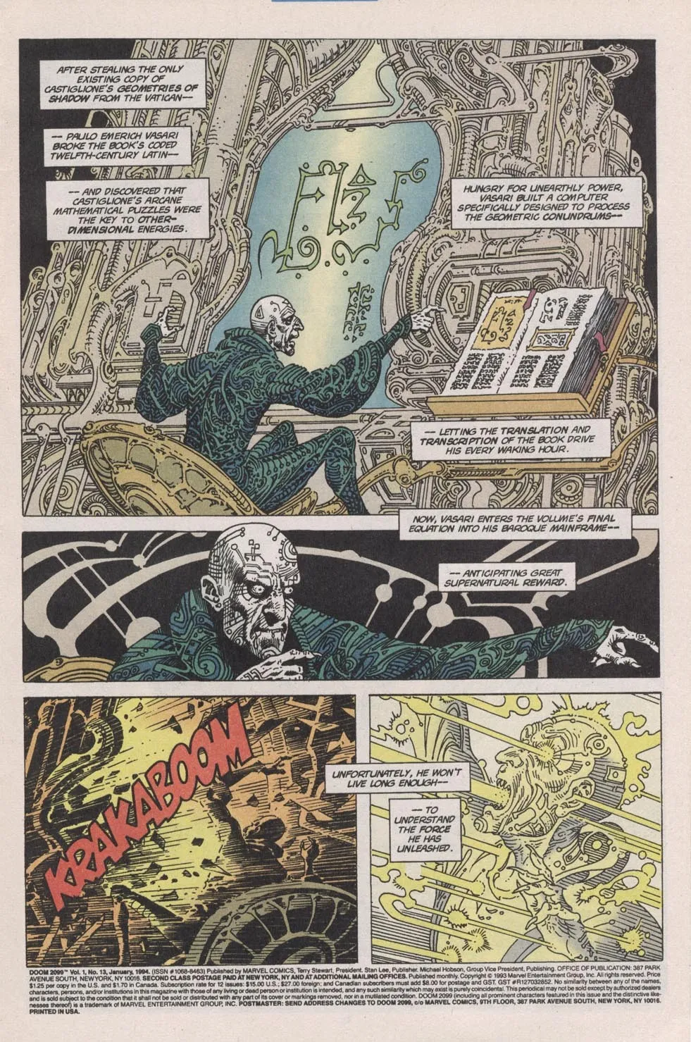 Doom 2099 Issue 13 (1994) - Read Free Comics Online in HD Quality page 2