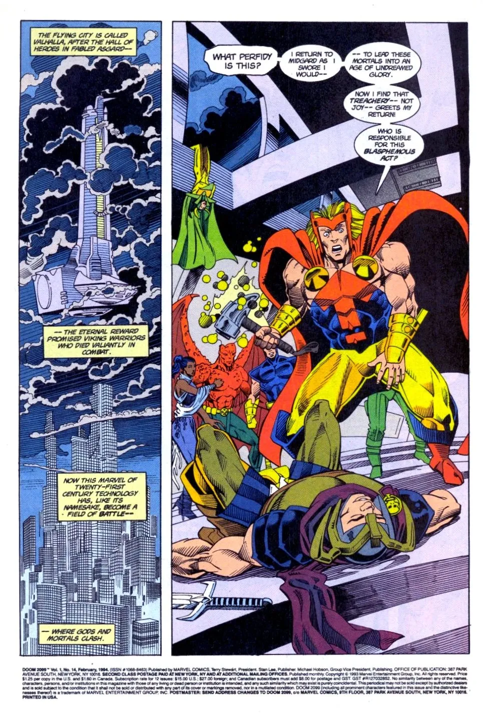 Doom 2099 Issue 14 (1994) - Read Free Comics Online in HD Quality page 2