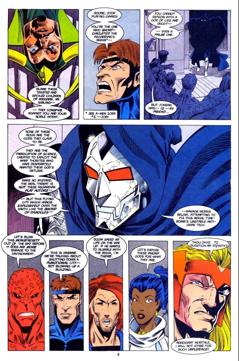 Doom 2099 Issue 14 (1994) - Read Free Comics Online in HD Quality page 3