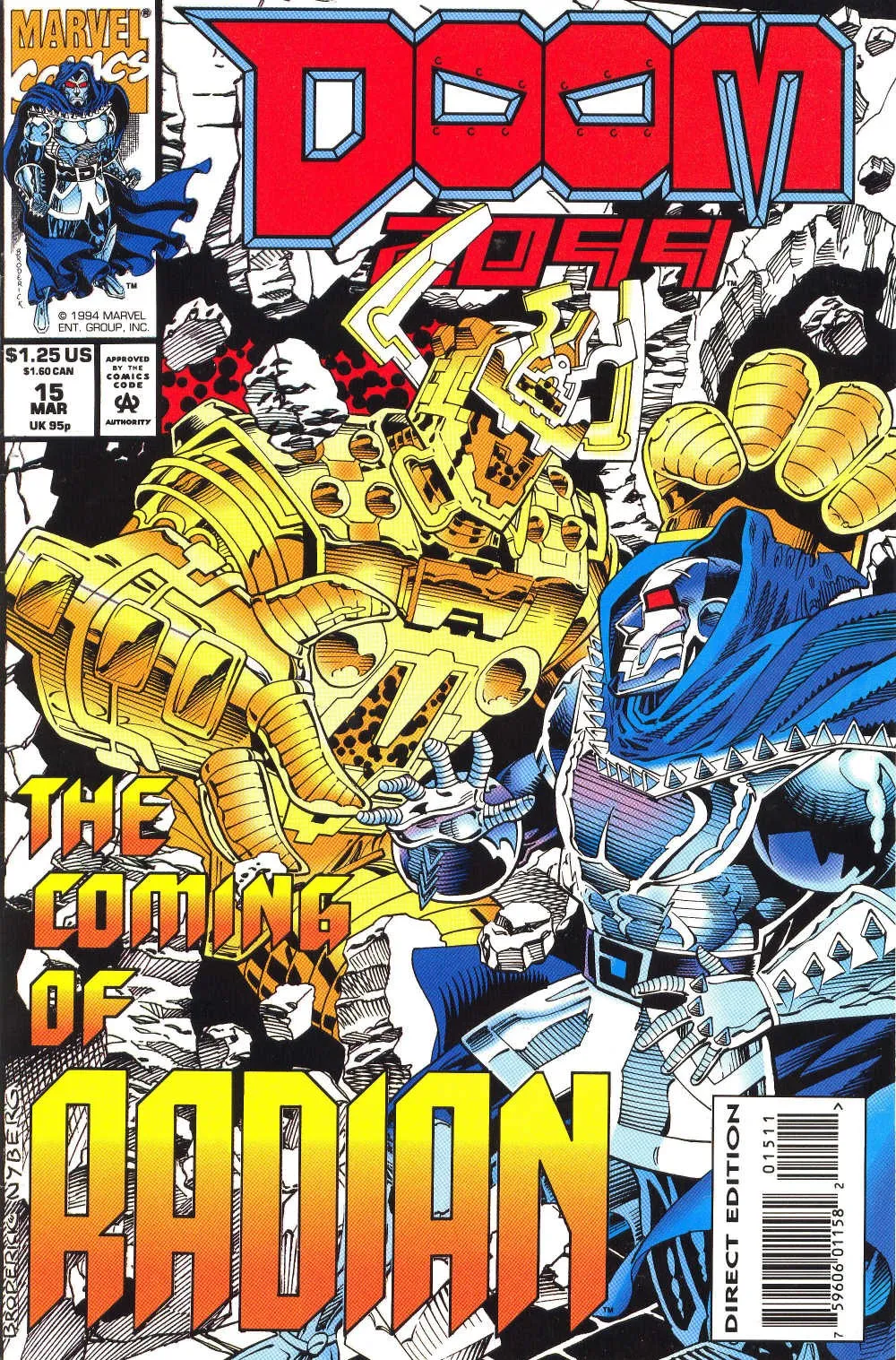 Doom 2099 Issue 15 (1994) - Read Free Comics Online in HD Quality page 1