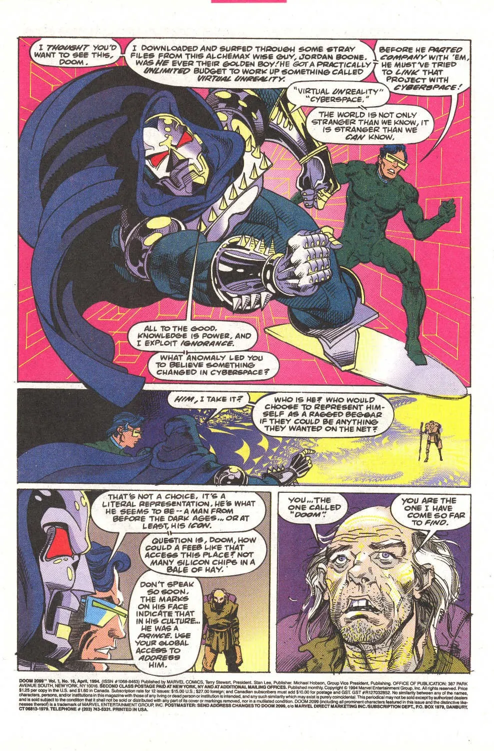 Doom 2099 Issue 16 (1994) - Read Free Comics Online in HD Quality page 2