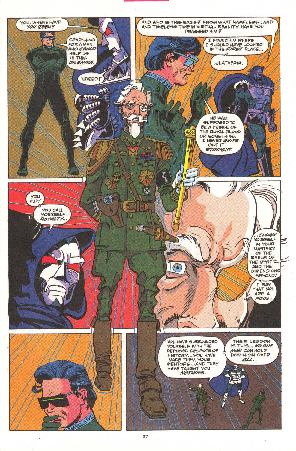 Doom 2099 Issue 16 (1994) - Read Free Comics Online in HD Quality page 21