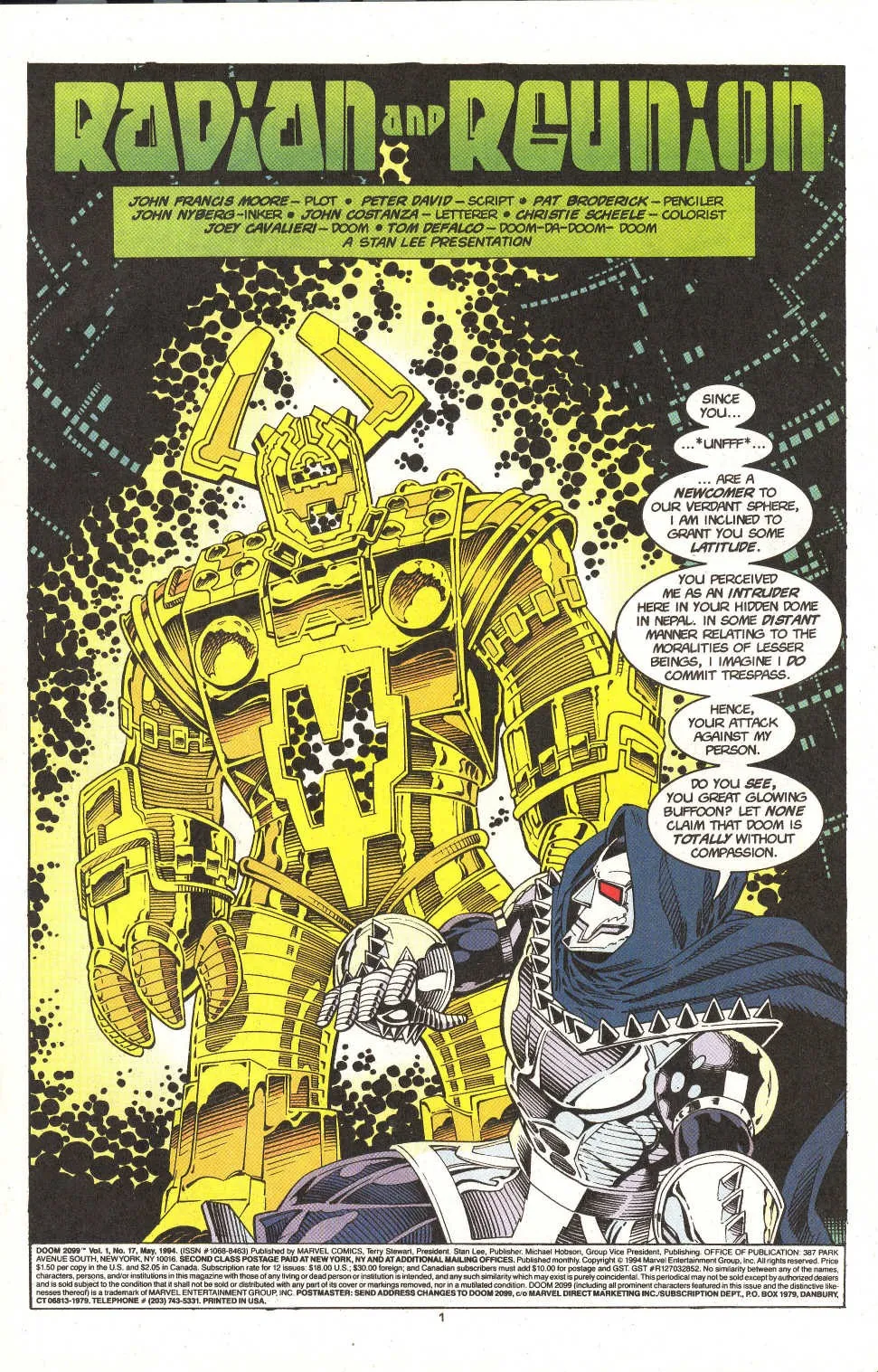Doom 2099 Issue 17 (1994) - Read Free Comics Online in HD Quality page 2