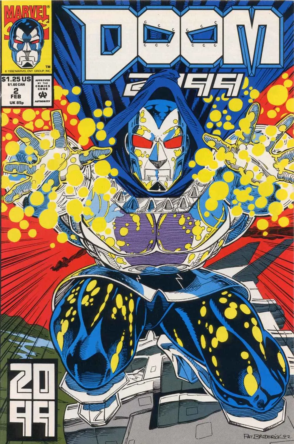 Doom 2099 Issue 2 (1993) - Read Free Comics Online in HD Quality page 1