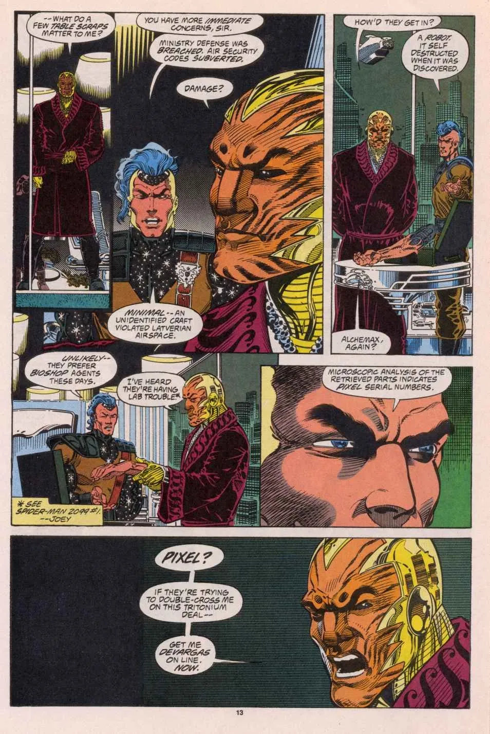 Doom 2099 Issue 2 (1993) - Read Free Comics Online in HD Quality page 10