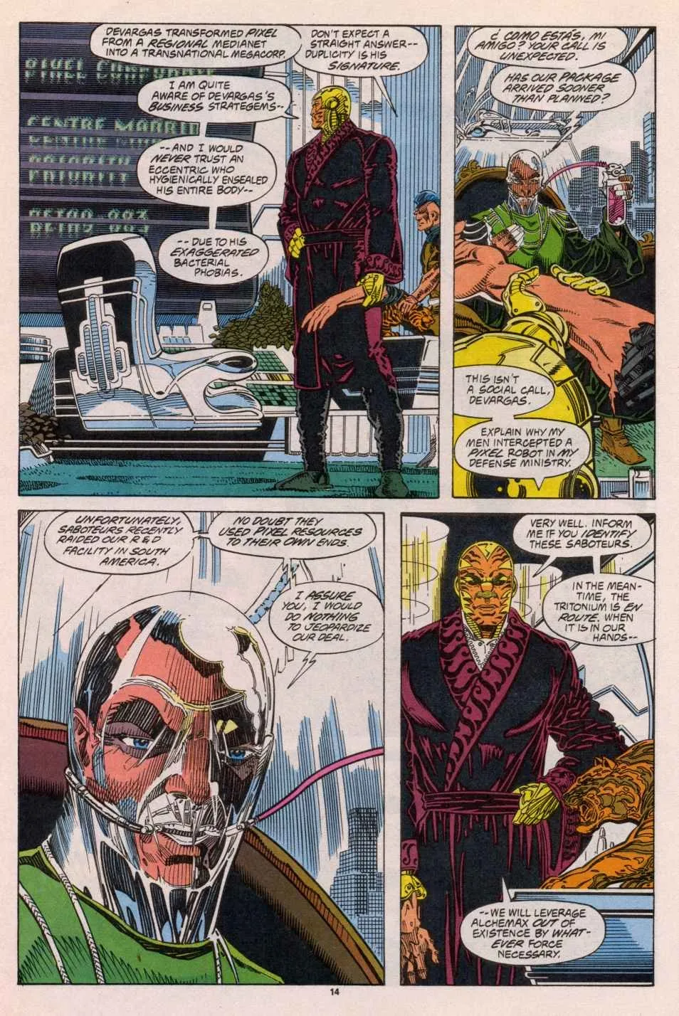 Doom 2099 Issue 2 (1993) - Read Free Comics Online in HD Quality page 11