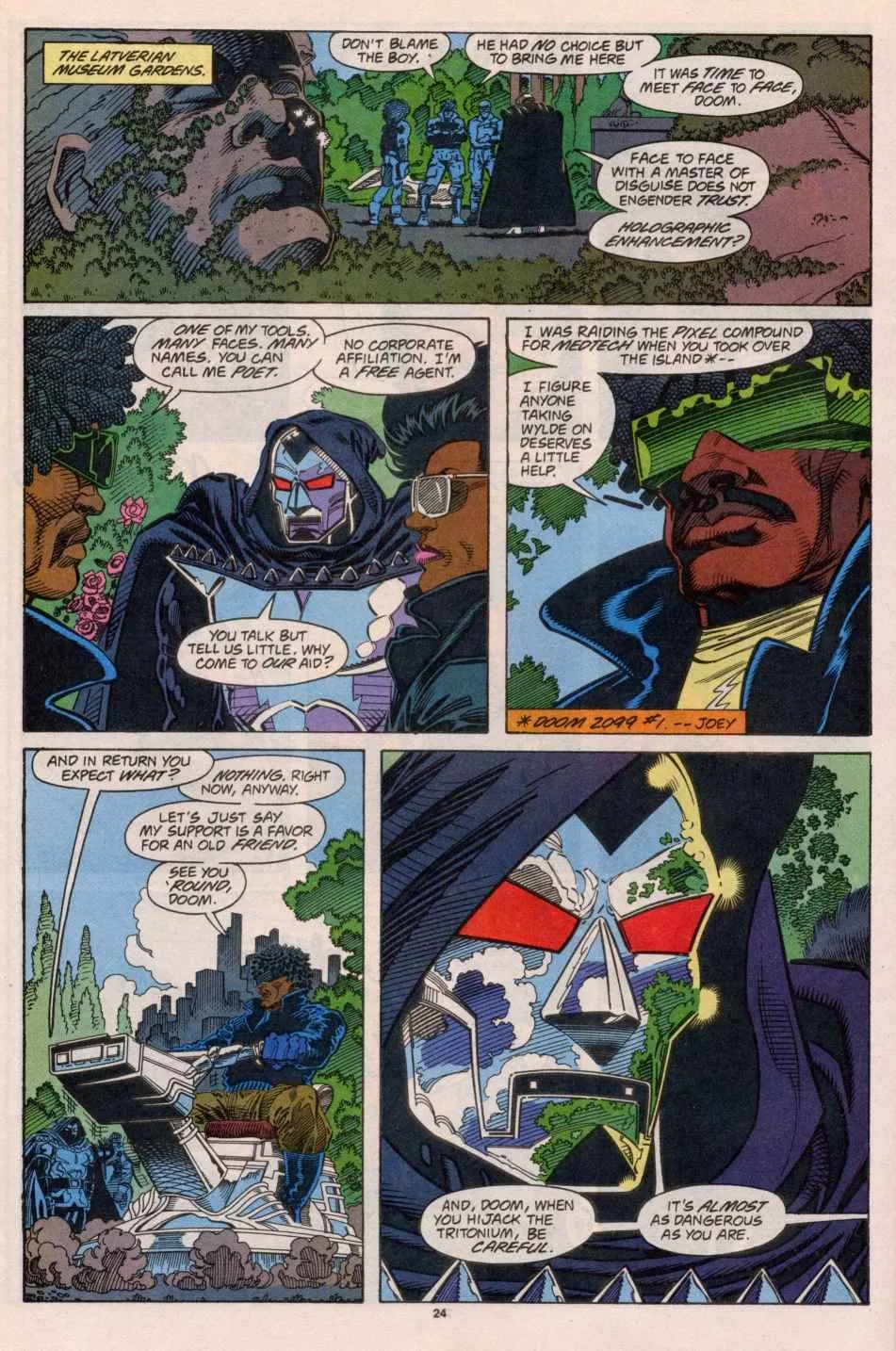 Doom 2099 Issue 2 (1993) - Read Free Comics Online in HD Quality page 19