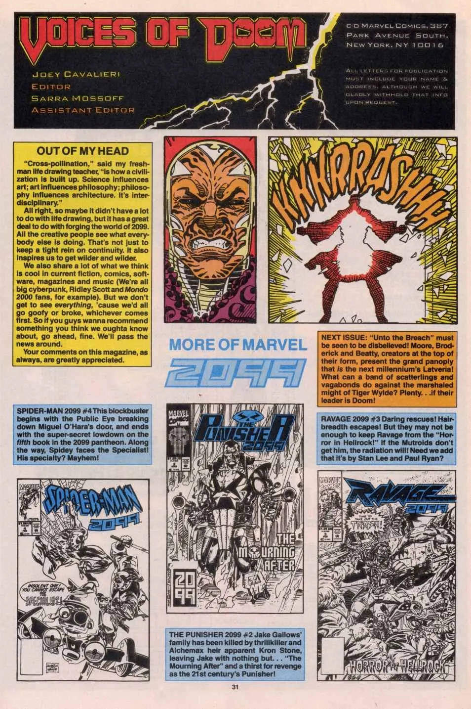 Doom 2099 Issue 2 (1993) - Read Free Comics Online in HD Quality page 25