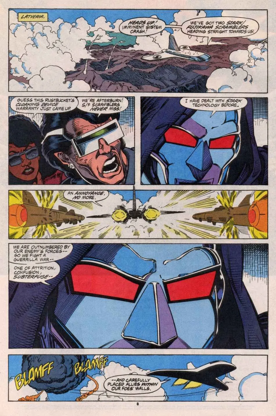 Doom 2099 Issue 2 (1993) - Read Free Comics Online in HD Quality page 7
