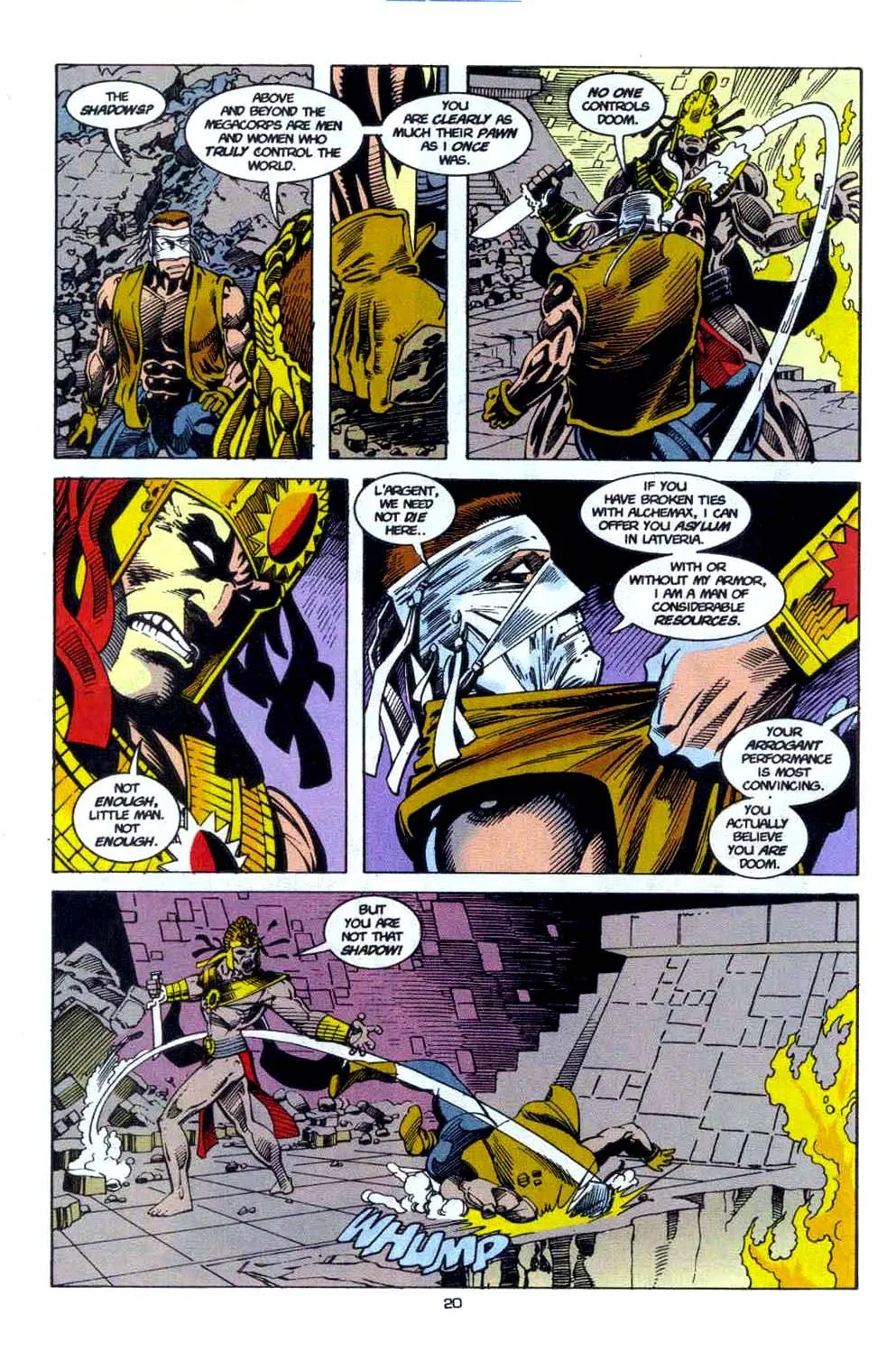 Doom 2099 Issue 21 (1994) - Read Free Comics Online in HD Quality page 17