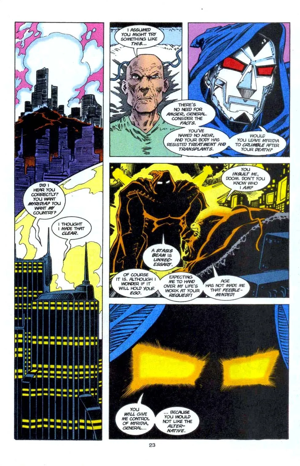 Doom 2099 Issue 22 (1994) - Read Free Comics Online in HD Quality page 19