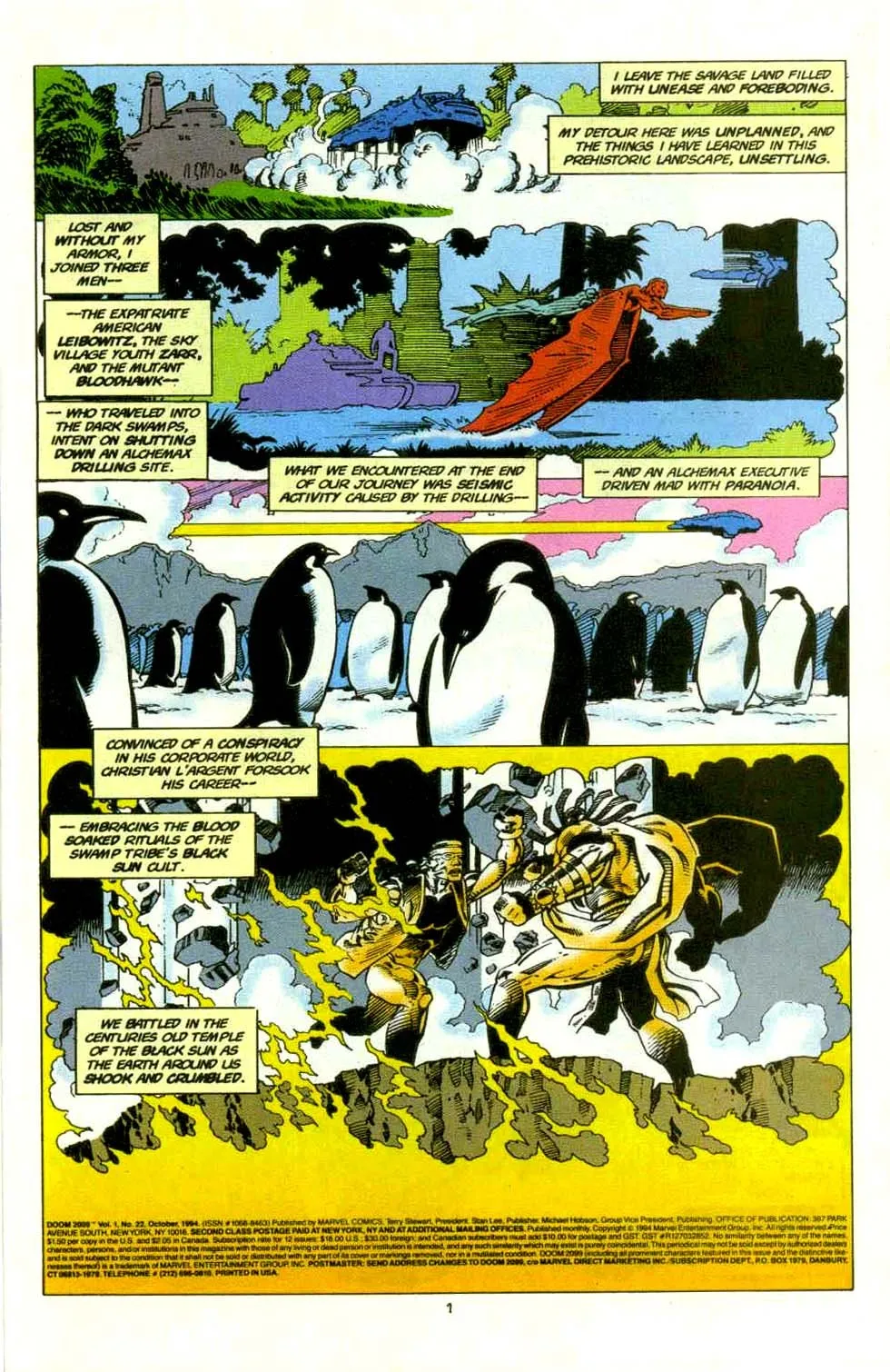 Doom 2099 Issue 22 (1994) - Read Free Comics Online in HD Quality page 2