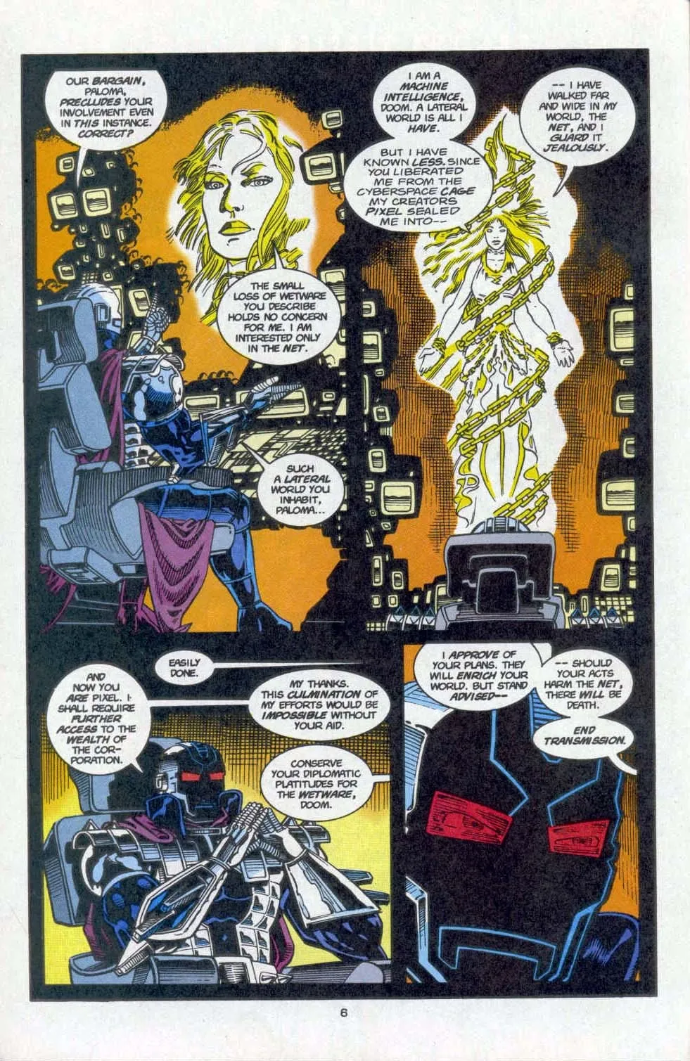 Doom 2099 Issue 26 (1995) - Read Free Comics Online in HD Quality page 6