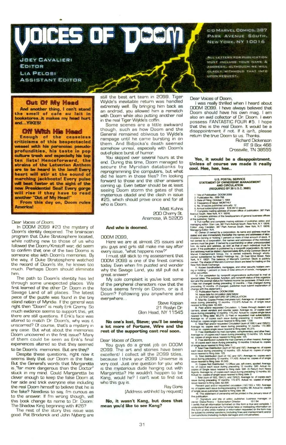 Doom 2099 Issue 27 (1995) - Read Free Comics Online in HD Quality page 24