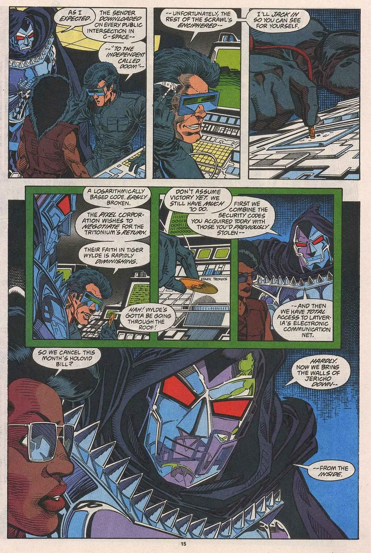 Doom 2099 Issue 3 (1993) - Read Free Comics Online in HD Quality page 13