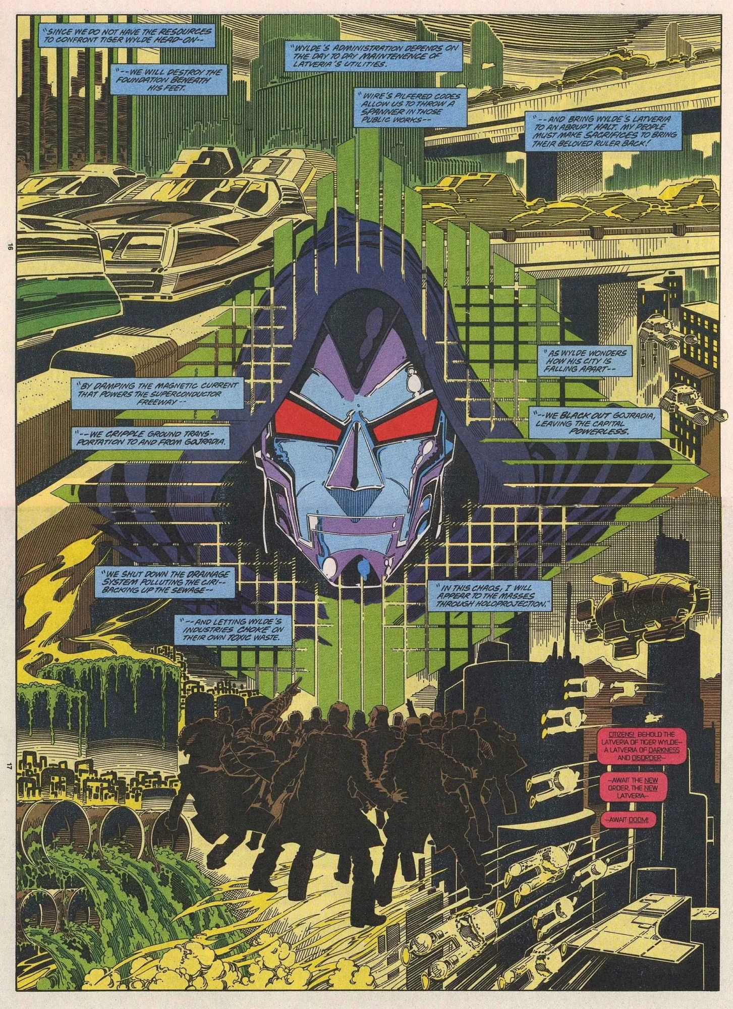 Doom 2099 Issue 3 (1993) - Read Free Comics Online in HD Quality page 14