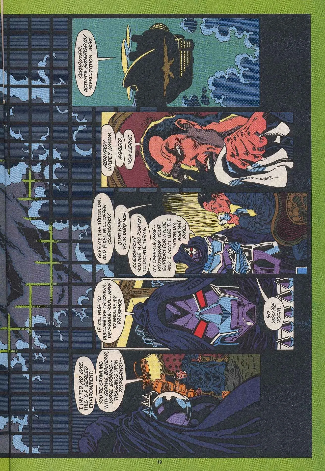 Doom 2099 Issue 3 (1993) - Read Free Comics Online in HD Quality page 19