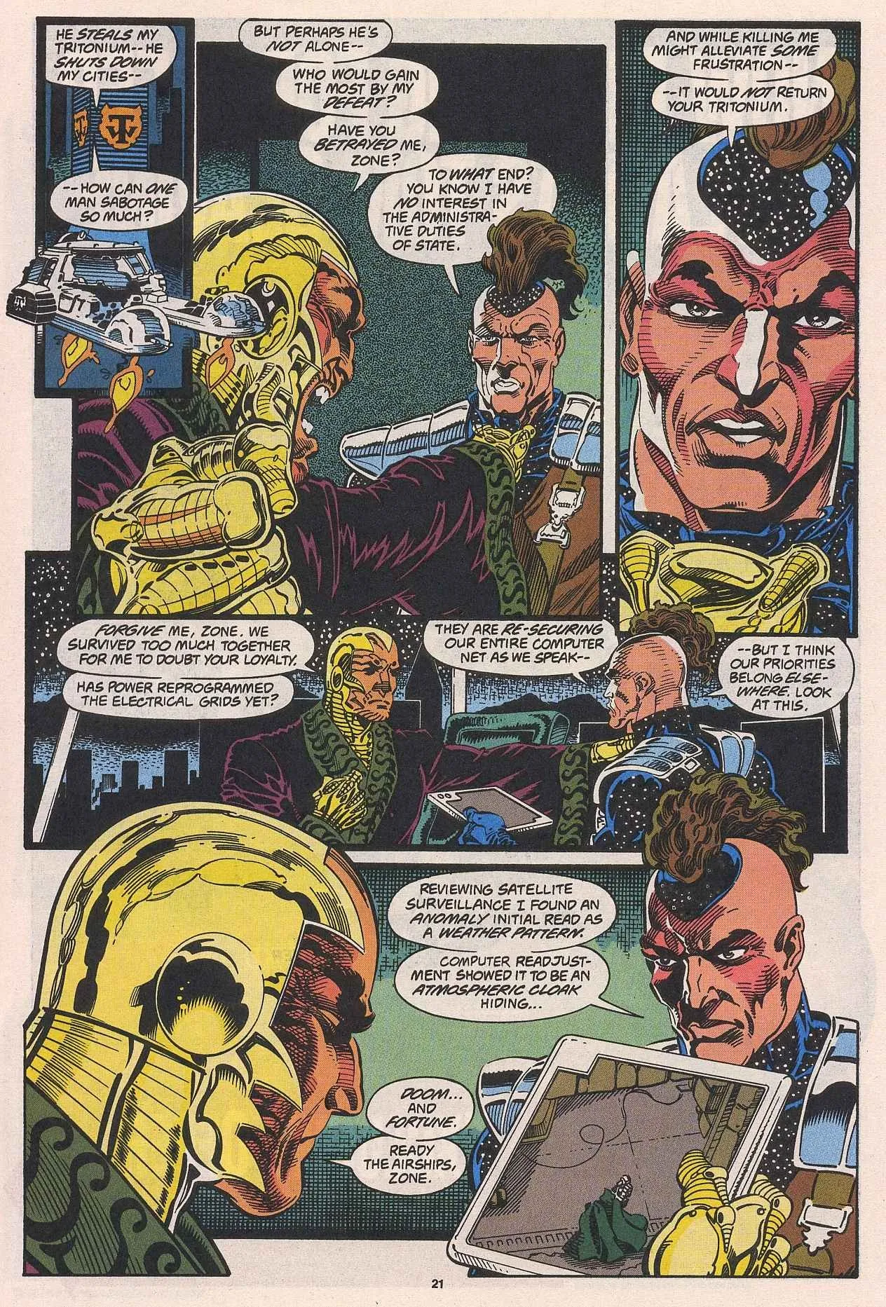 Doom 2099 Issue 3 (1993) - Read Free Comics Online in HD Quality page 21