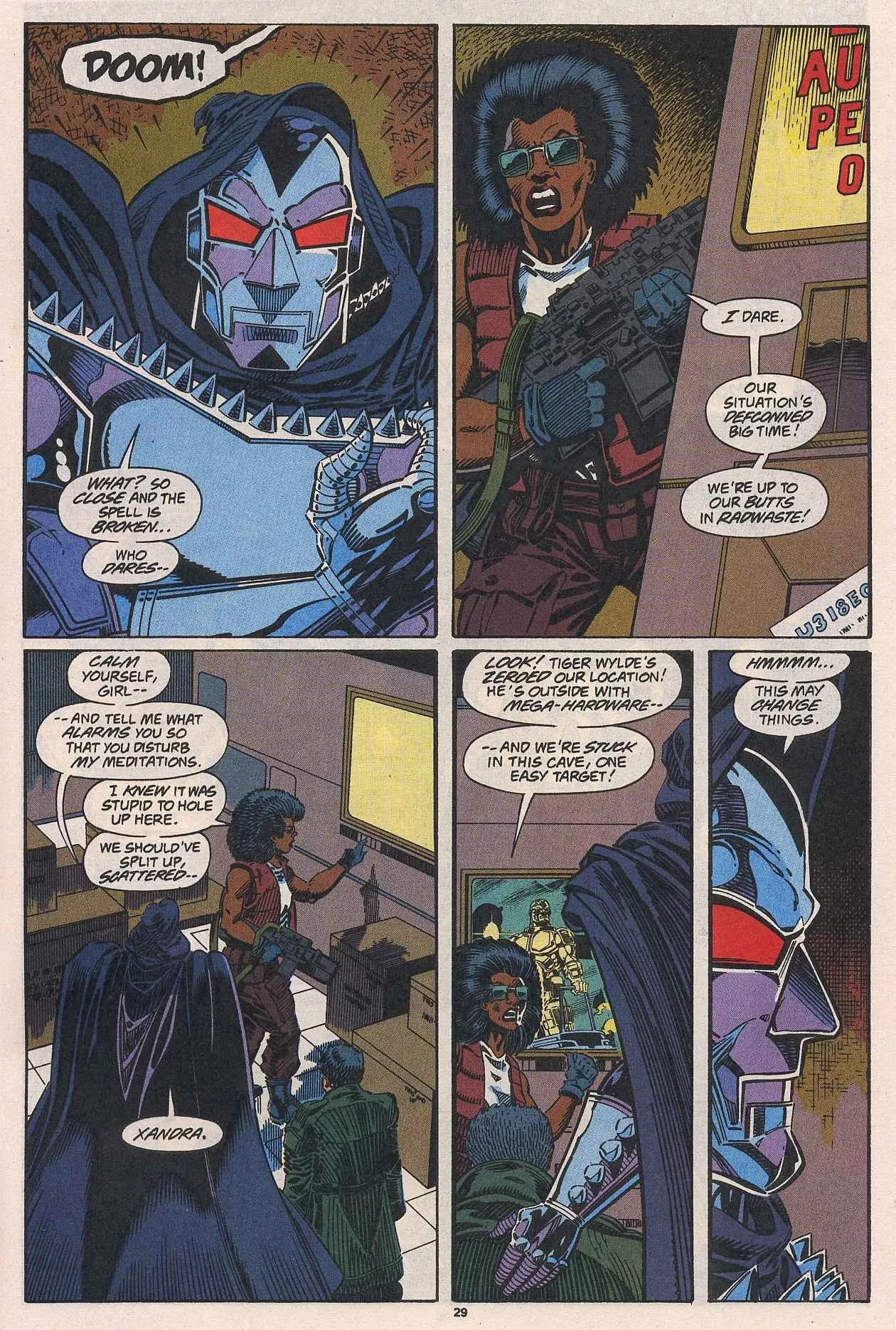 Doom 2099 Issue 3 (1993) - Read Free Comics Online in HD Quality page 25