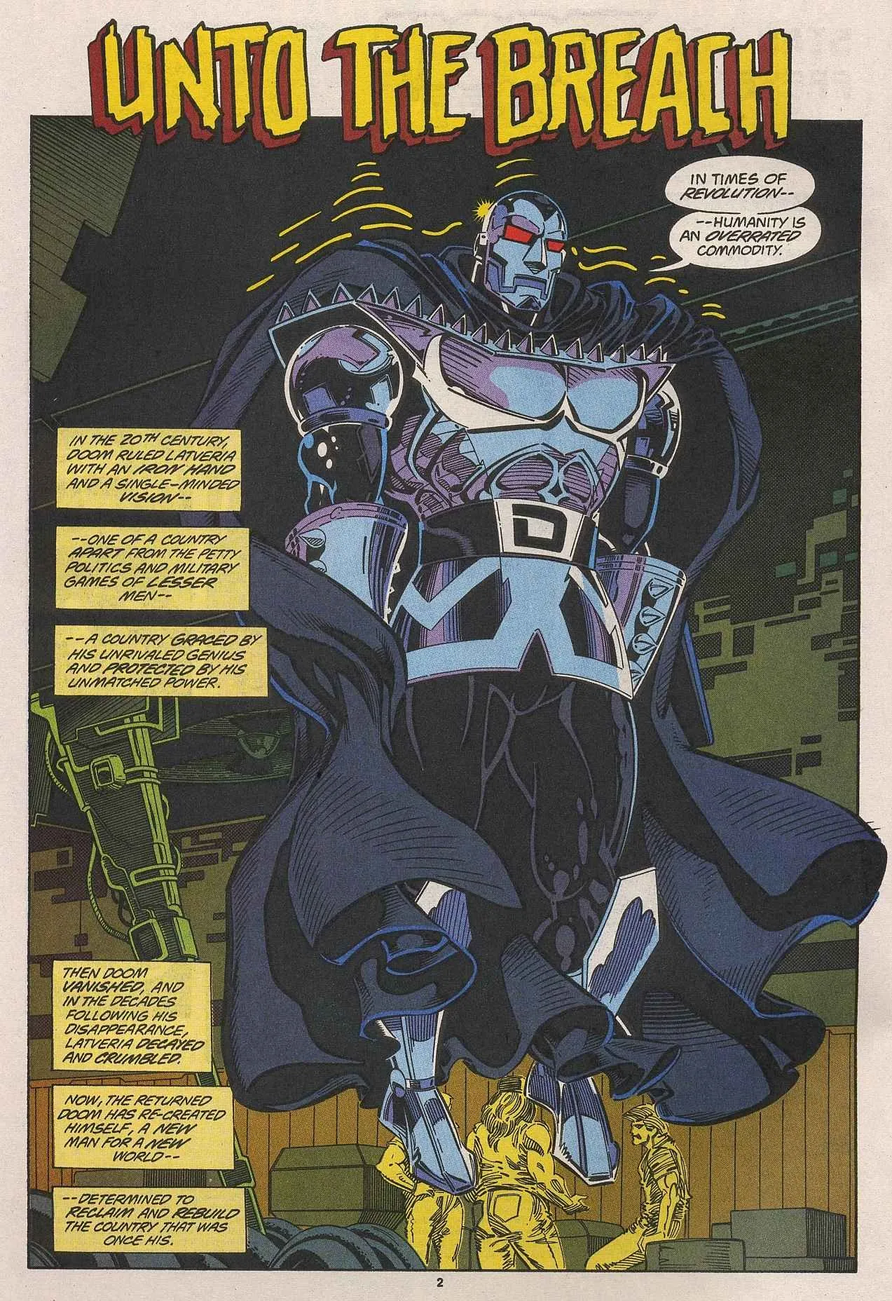 Doom 2099 Issue 3 (1993) - Read Free Comics Online in HD Quality page 3