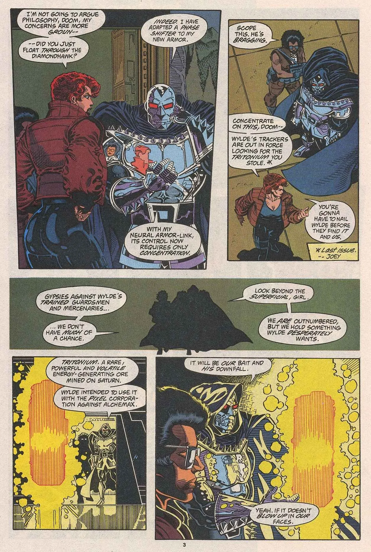 Doom 2099 Issue 3 (1993) - Read Free Comics Online in HD Quality page 4