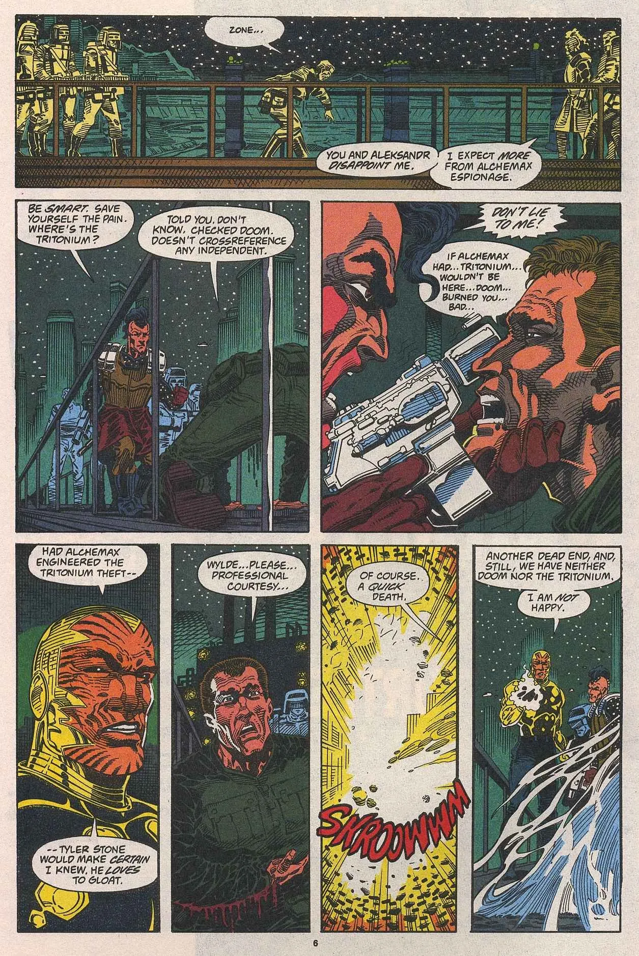 Doom 2099 Issue 3 (1993) - Read Free Comics Online in HD Quality page 6
