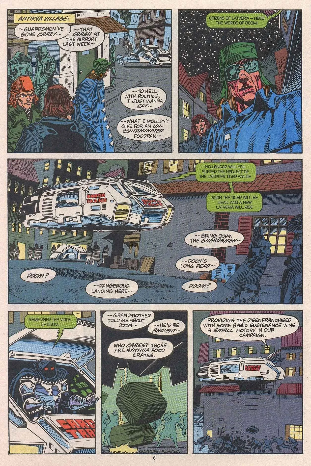 Doom 2099 Issue 3 (1993) - Read Free Comics Online in HD Quality page 7