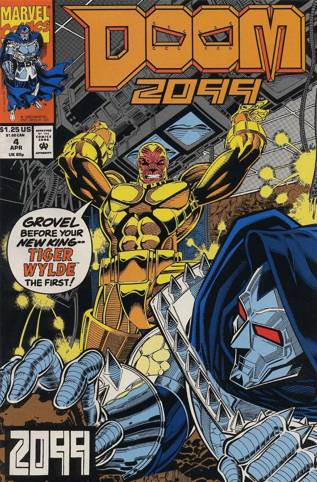 Doom 2099 Issue 4 (1993) - Read Free Comics Online in HD Quality page 1