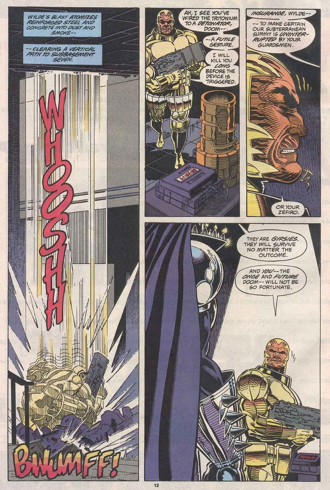 Doom 2099 Issue 4 (1993) - Read Free Comics Online in HD Quality page 10